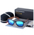 Polarized Comfort in Wooden Sunglasses for Men