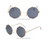 Trendy Octagon Sunglasses - Geometric Chic