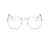Lunettes de soleil océan transparentes - Style de rue rétro