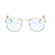 Lunettes de soleil océan transparentes - Style de rue rétro