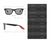 Lunettes de soleil polarisées élégantes pour hommes