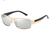 Lunettes de soleil polarisées élégantes à changement de couleur pour hommes