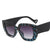 Retro Polygon Sunglasses with Personality and Contrast