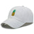 Gorra de béisbol bordada con piña juguetona - Algodón ajustable y cómodo