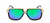 Retro Big Frame Toad Sunglasses for Men
