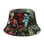 Chapeau de bain de soleil pliable double face avec protection solaire