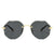 Rimless Trimmed Polygonal Sunglasses for Women