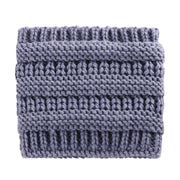 Stay Cozy and Stylish - Winter Headwrap Ponytail Beanies with Ear Warmers