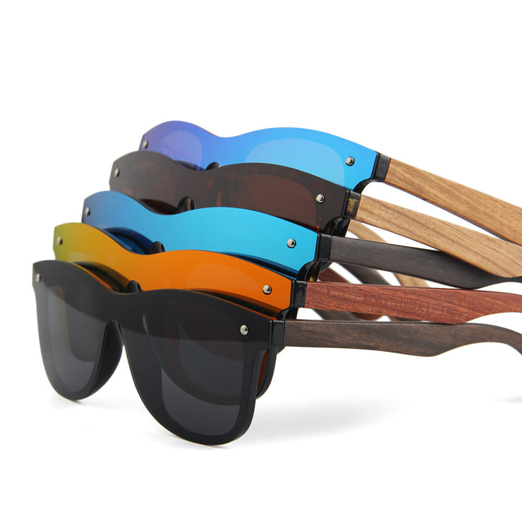 Natural Elegance - Wooden Sunglasses for a Stylish Look