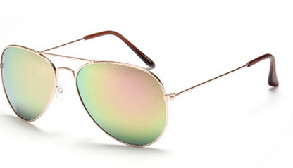 Trendy Jelly Color Aviator Sunglasses