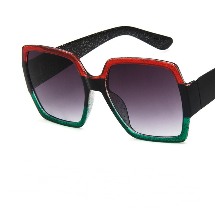 Embrace Retro Vibes with Colorful Glitter Sunglasses