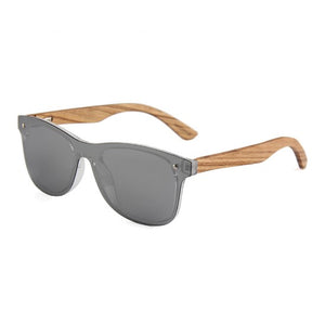 Elegancia natural: gafas de sol de madera para una apariencia elegante