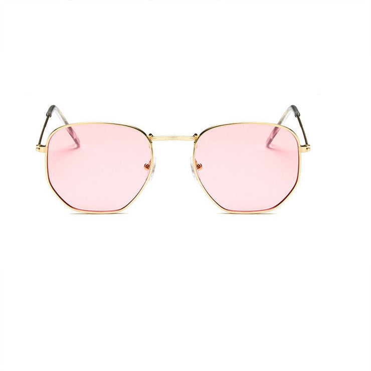 Lunettes de soleil océan transparentes - Style de rue rétro