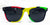 Lunettes de soleil hip-hop audacieuses