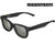 Lunettes de soleil LCD futuristes