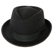 Stylish Panama Jazz Hat for Men in Autumn and Winter