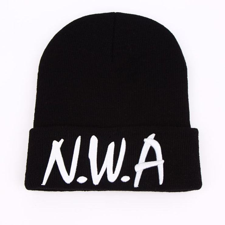 Bonnets Skullies d'hiver tricotés Gangsta NWA pour un look élégant