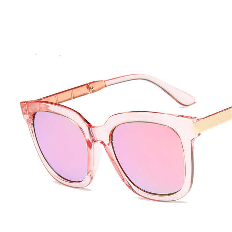 Lunettes de soleil colorées à la mode, lunettes de soleil réfléchissantes Joker, vente en gros