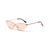 Lunettes de soleil vintage à monture métallique pour adultes - Protection UV400