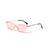 Lunettes de soleil vintage à monture métallique pour adultes - Protection UV400