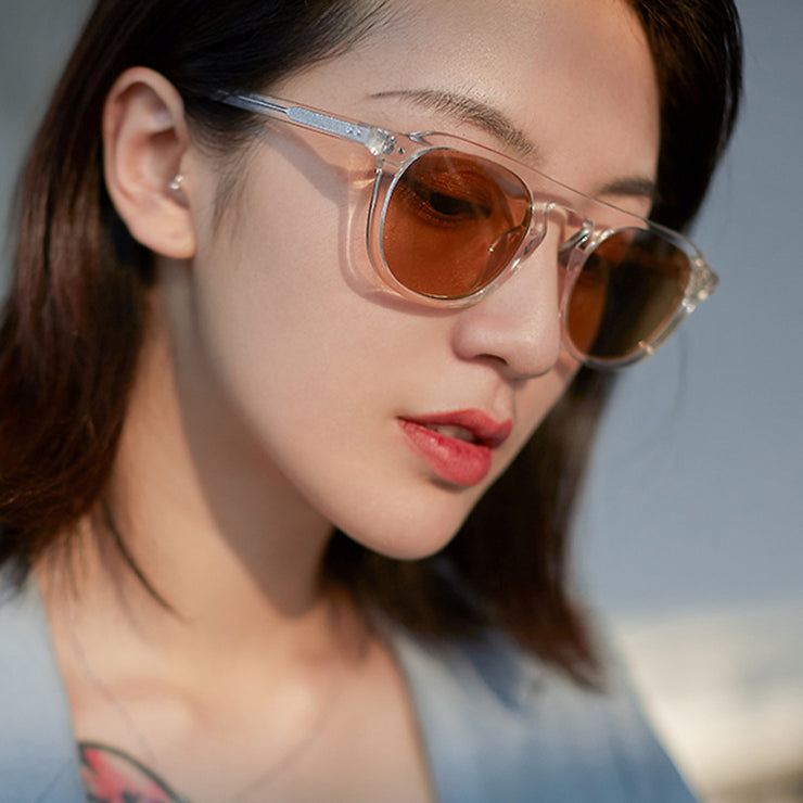 Trendy PC Frame Vintage Sunglasses