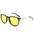 Vibraciones retro en gafas de sol unisex con montura redonda