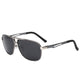 Vintage Universal Style Sunglasses with PC Lens and Metal Frame - UV400 Protection