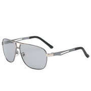 Vintage Universal Style Sunglasses with PC Lens and Metal Frame - UV400 Protection