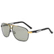 Vintage Universal Style Sunglasses with PC Lens and Metal Frame - UV400 Protection