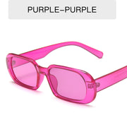 Colorful Fashion Sunglasses for Women - Retro Small Frame in Candy Colors