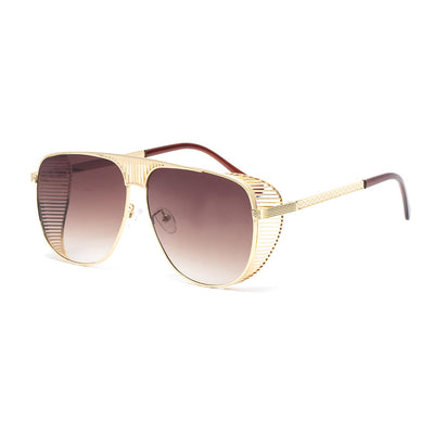 Gafas de sol huecas de moda para mujer, gafas de sol para hombre