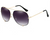 Trendy Defeng 7018 Sunglasses with Paw Rivet Detail for Men and Women