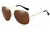 Trendy Defeng 7018 Sunglasses with Paw Rivet Detail for Men and Women