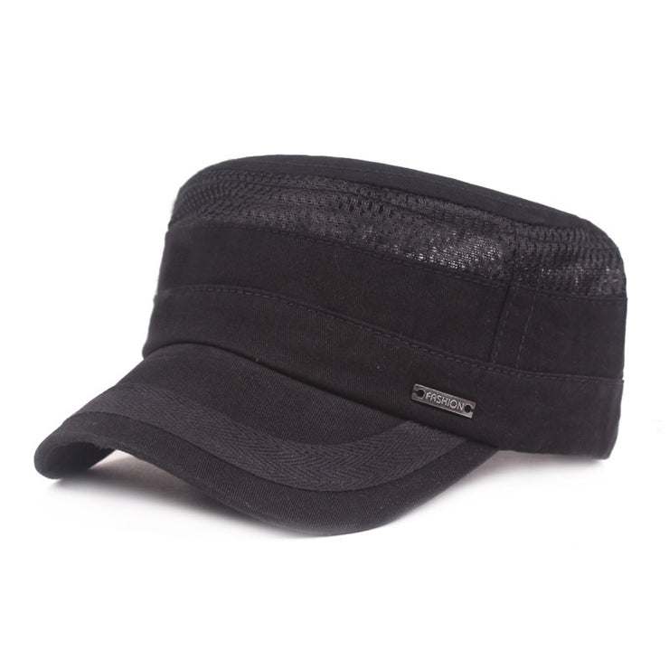 Gorra plana elegante para hombre