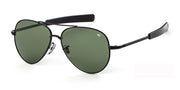 Stylish Oval Sunglasses for Men - Metal Frame