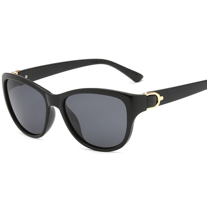 Retro Metal Hybrid Polarized Sunglasses