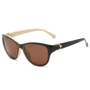 Retro Metal Hybrid Polarized Sunglasses