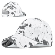 Chapeaux pare-soleil tie-dye en pur coton avec casquette queue de cheval