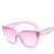 Lunettes de soleil de couleur dégradée Ocean Film - Fraîches et tendance