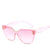 Lunettes de soleil de couleur dégradée Ocean Film - Fraîches et tendance