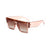 Gafas cuadradas grandes de alta calidad: diseño juvenil y moderno.