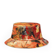 Chapeau de pêcheur tendance avec motif feuille d'érable imprimé