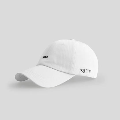 Stylish Baseball Cap with Letter Embroidery