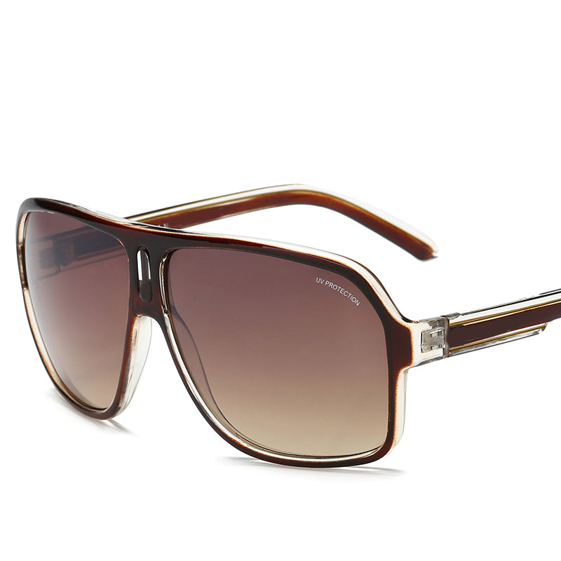 Retro Black Sunglasses - Unisex Style for Men and Women