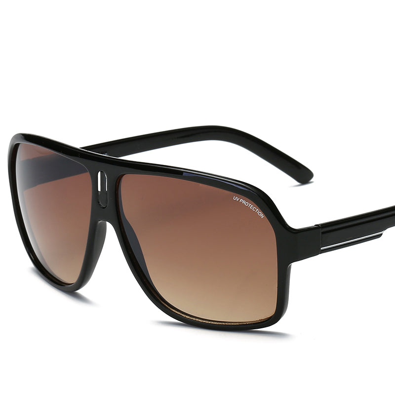 Retro Black Sunglasses - Unisex Style for Men and Women