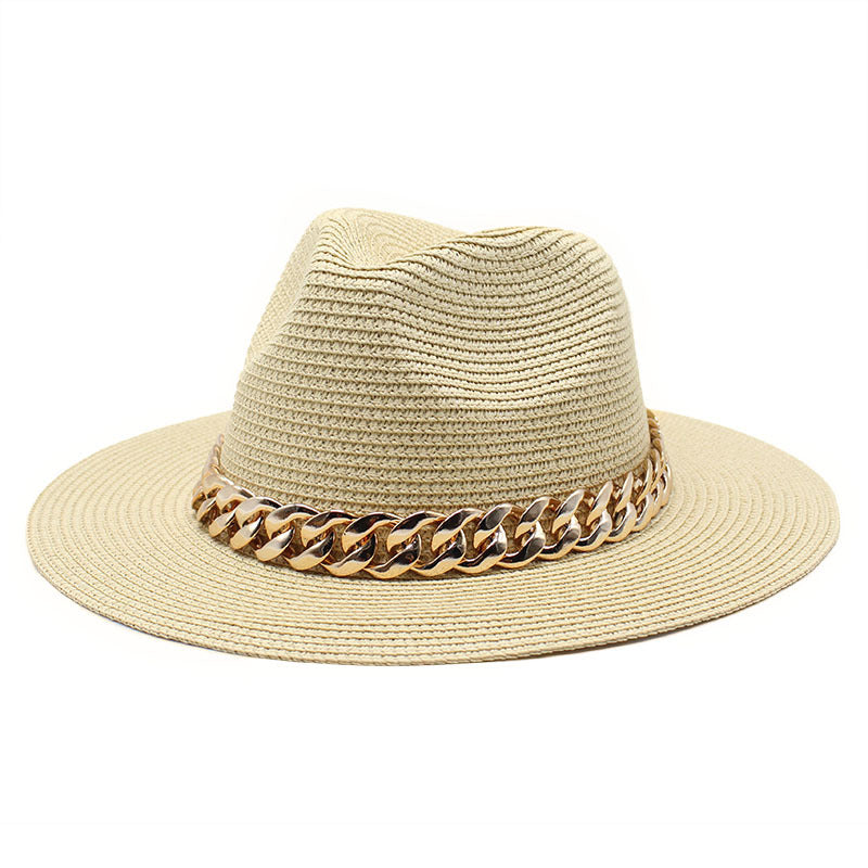 Stylish Black and Khaki Beach Casual Hats for Men - Perfect for Summer
