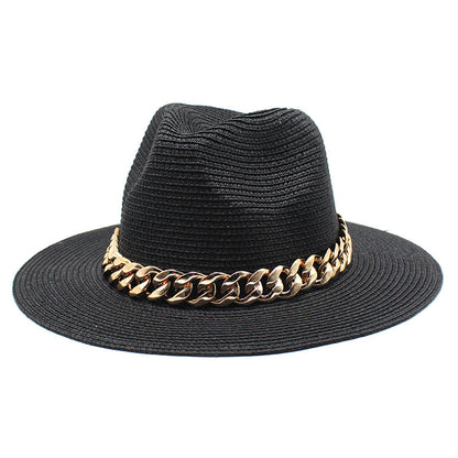 Stylish Black and Khaki Beach Casual Hats for Men - Perfect for Summer