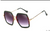 Lunettes de soleil de mode polygonales modernes