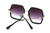 Lunettes de soleil de mode polygonales modernes