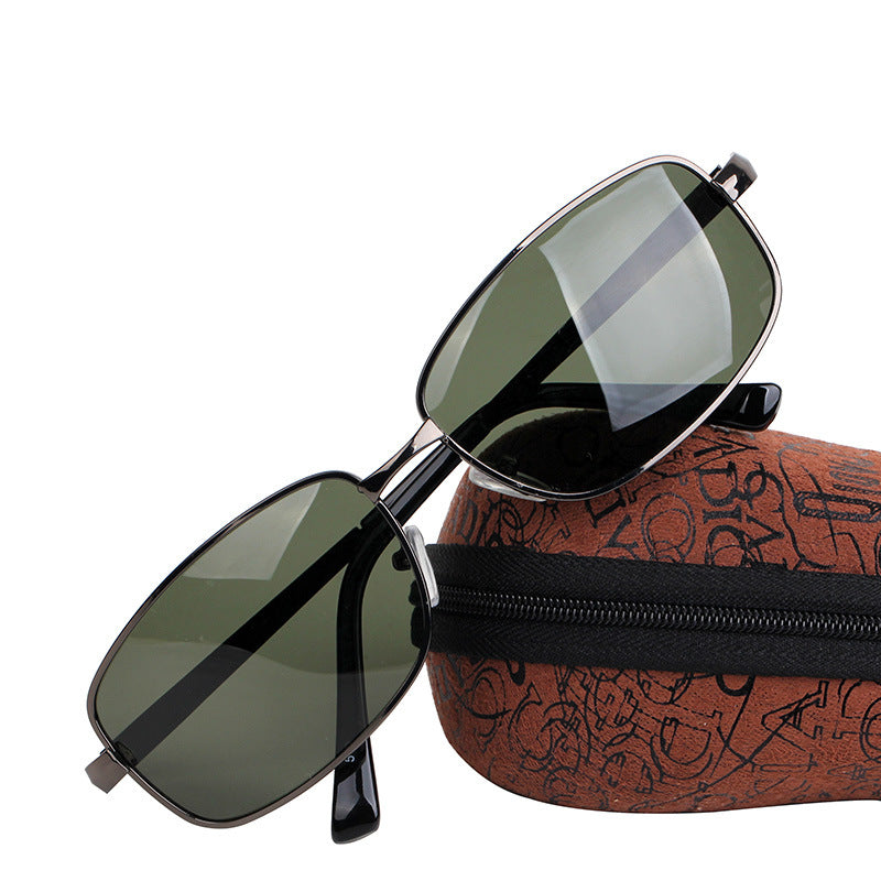 Gafas de sol cuadradas personalizadas para conductores de miopía: estilo inspirado en gafas